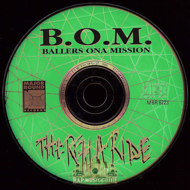 Ballers Ona Mission - The Reala Ride: 1st Press. CD | Rap Music Guide